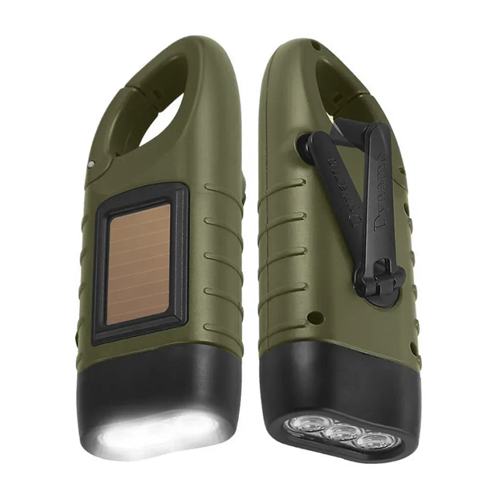Solar LED Camping Flash Light