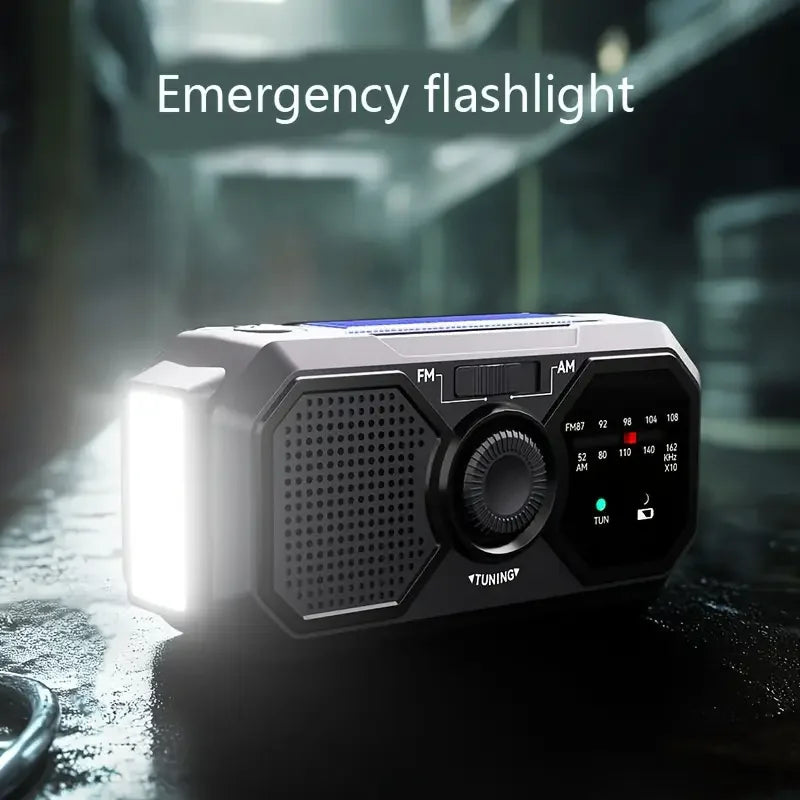 Portable Solar Emergency Radio