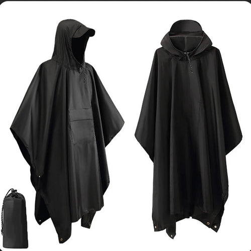 3-in-1 Waterproof Rain Poncho