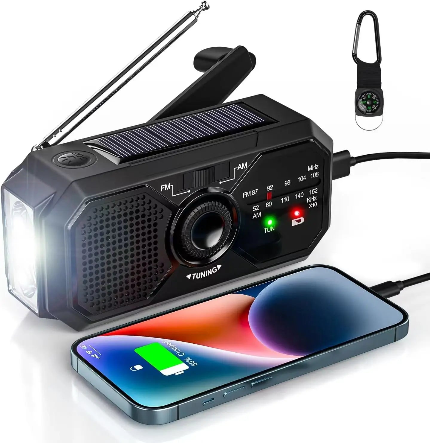Portable Solar Emergency Radio