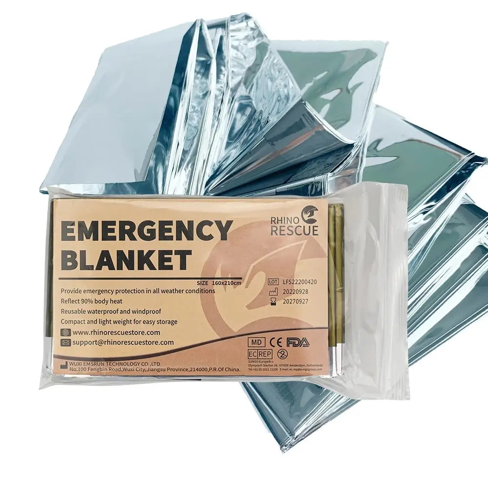 Emergency Thermal Blanket (3-10 - Pack)