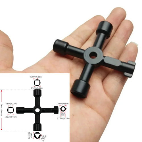 4-in-1 Utility Wrench