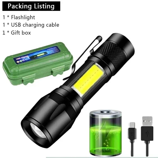 Mini LED Tactical Flashlight