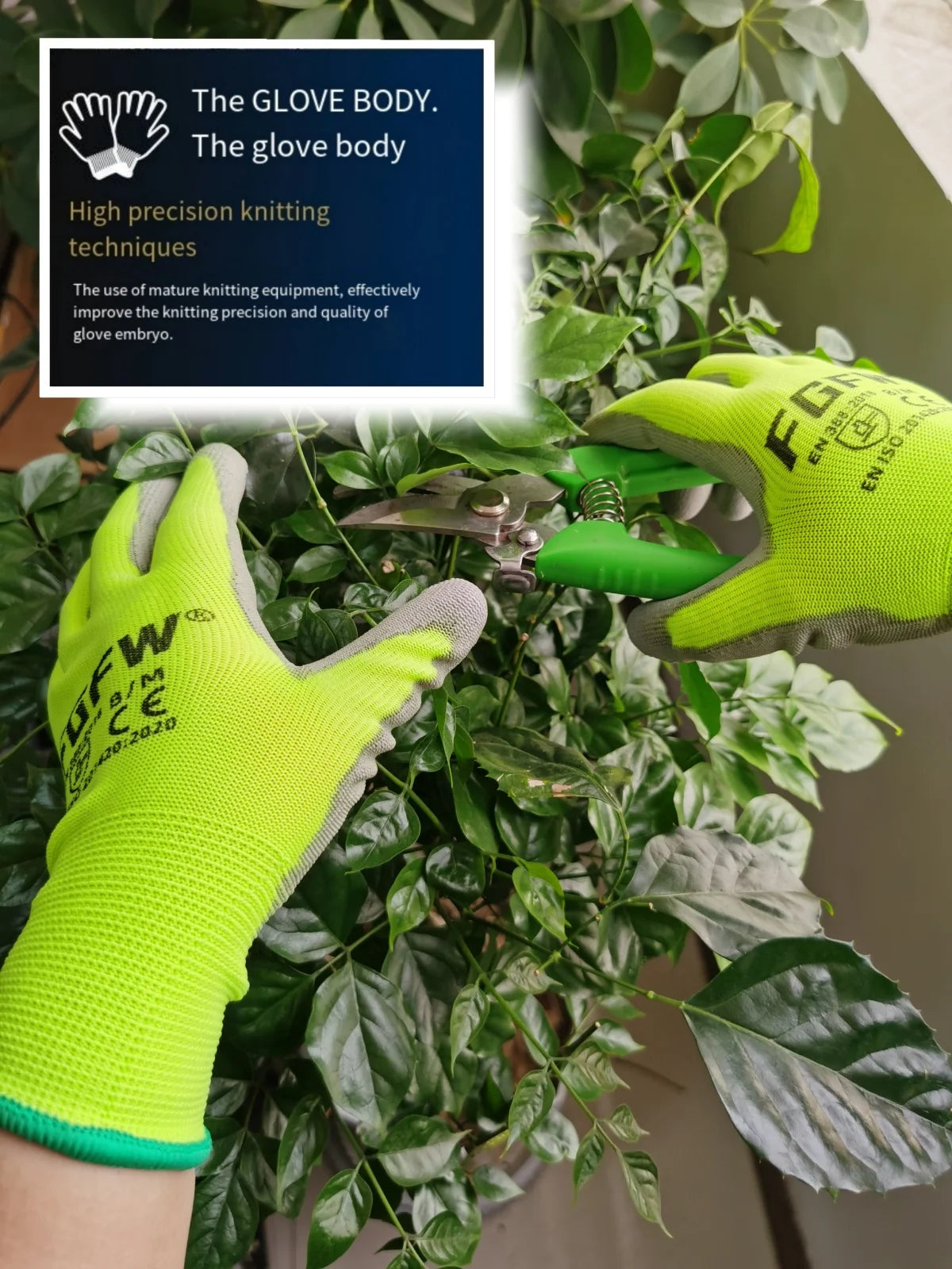 PU Coated Work Gloves (10 Pairs)