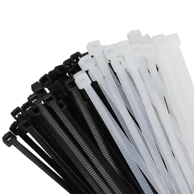 Nylon Cable Ties - Self-Locking Zip Ties Bulk Pack