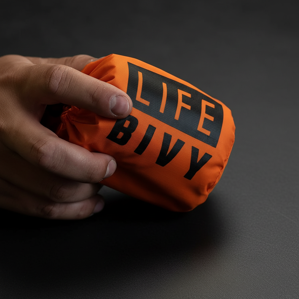 emergency survival sleeping bag thermal bivy for camping and disaster preparedness