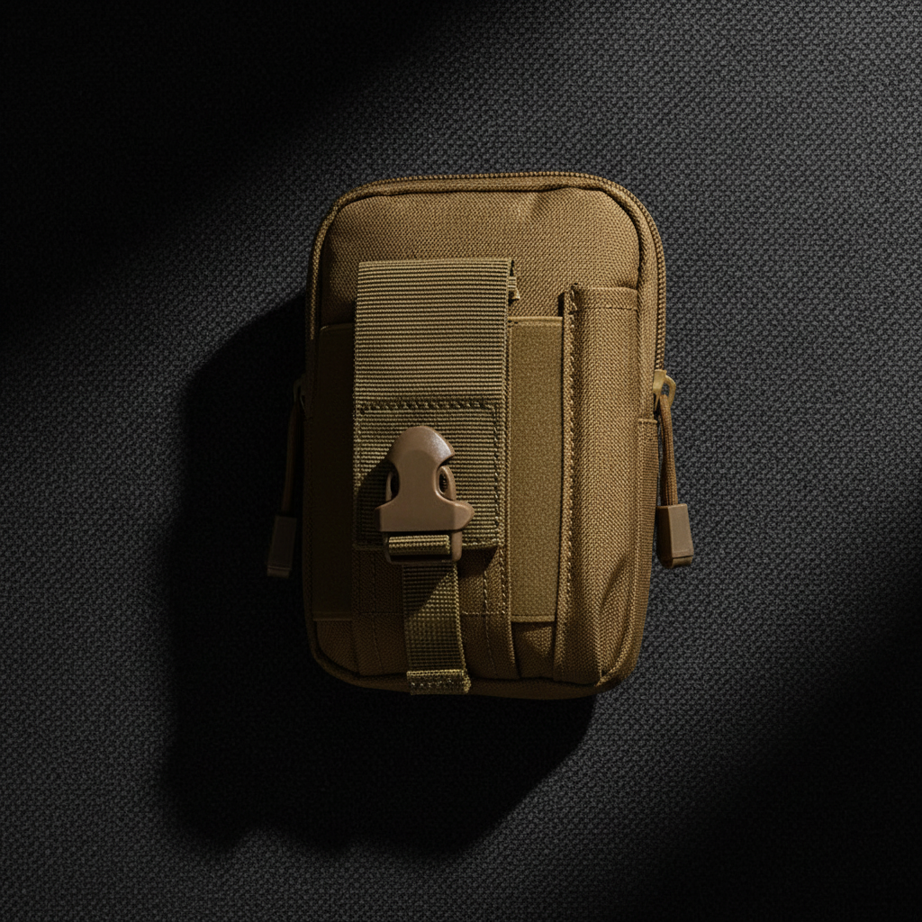 MOLLE utility pouch tactical attachment for survival gear and EDC organization