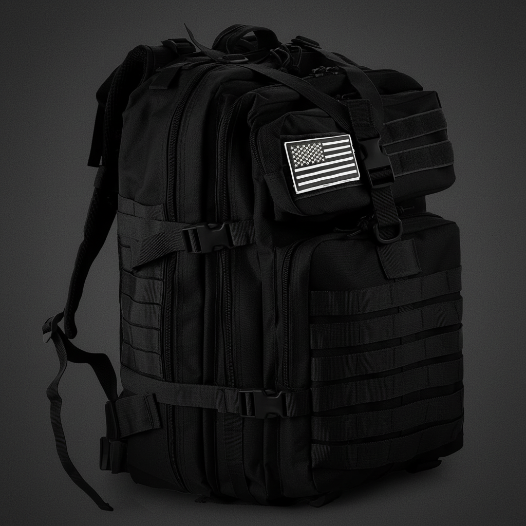tactical backpack 25L 50L military MOLLE bug out bag for survival and hiking